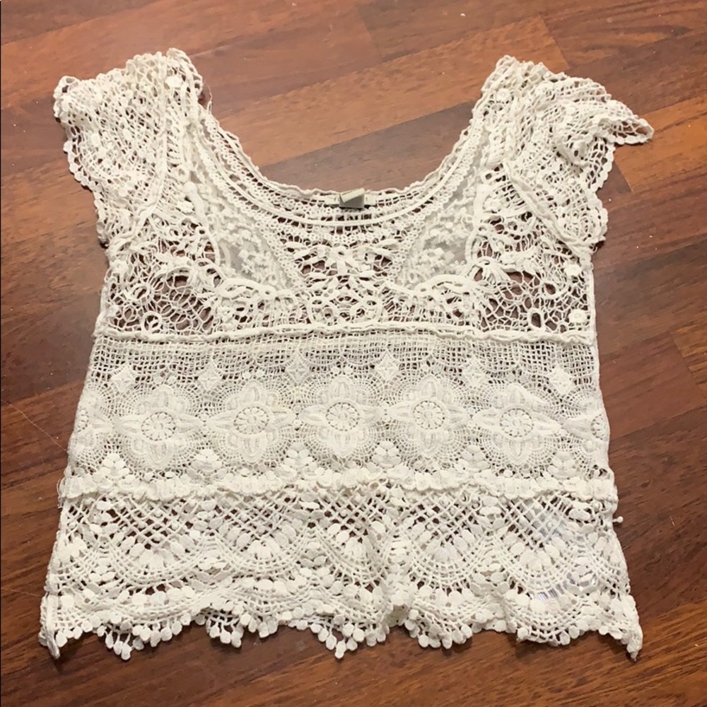 Lace tee